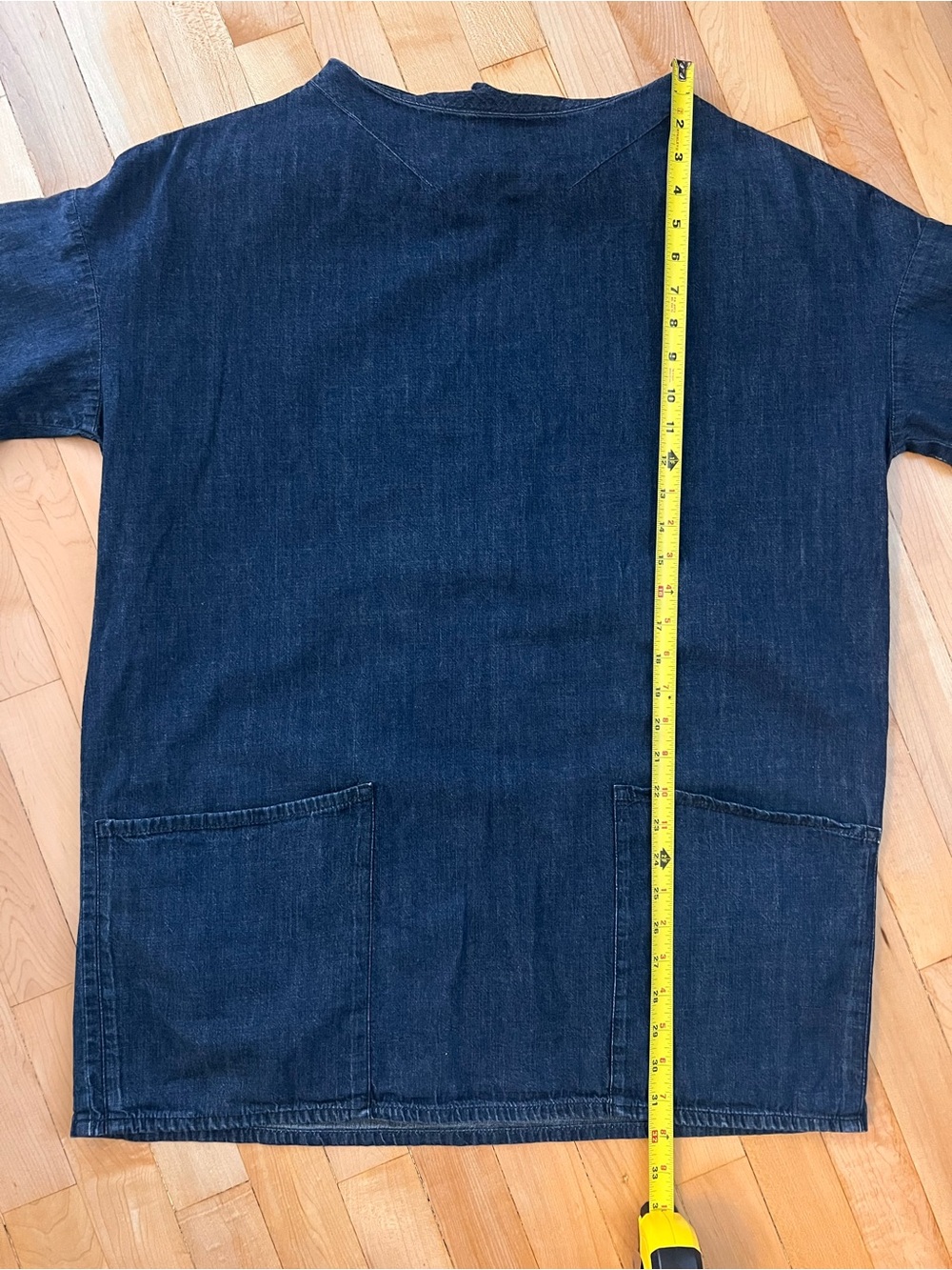 Zara Dark Blue Denim Mini Dress